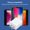 IP8G1923_5.jpg U087 20W USB-C / Type-C + USB Ports Fast Charging Travel Charger, US Plug