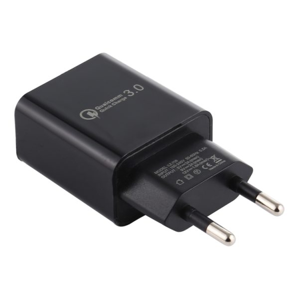 IP8G5892B_2.jpg LZ-706 QC3.0 Single USB Port Travel Charger, EU Plug