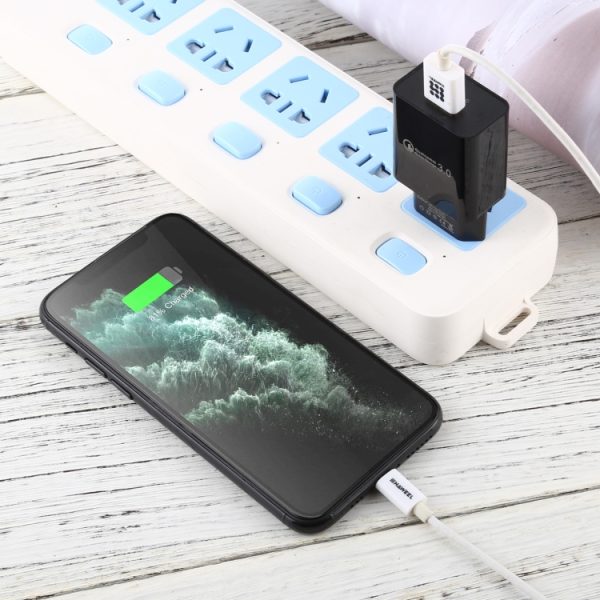 IP8G5892B_4.jpg LZ-706 QC3.0 Single USB Port Travel Charger, EU Plug