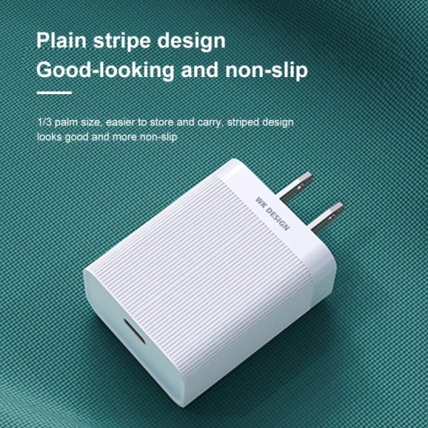 IP8G7354_8.jpg WK WP-U54 Max 20W Maxspeed PD Fast Charger