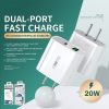 IP8G7355_B1.jpg WK WP-U53 QC3.0 Charger 20W USB Type-C Maxspeed PD Fast Charger