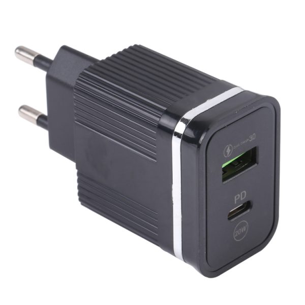 IP8G7752B_2.jpg 46-A2C2 20W PD + QC3.0 USB Multifunction Fast Charger,EU Plug, EU Plug