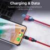IP8G9684_B3.jpg 2m 3A Output USB to 8 Pin 540 Degree Rotating Magnetic Data Sync Charging Cable, 2m 8 Pin