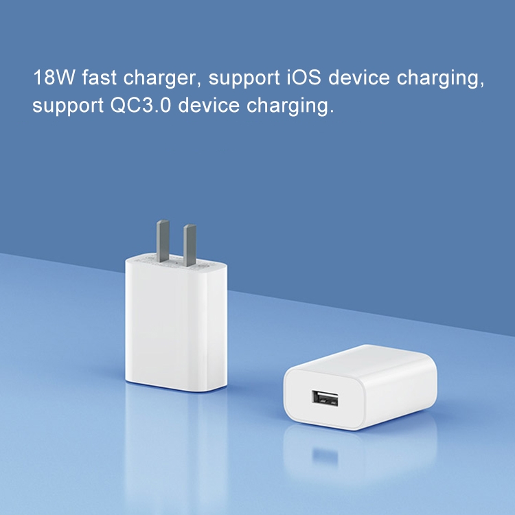 Original Xiaomi 18W Wall Charger Adapter Single Port USB Quick Charger, US Plug 9 Original Xiaomi 18W Wall Charger Adapter Single Port USB Quick Charger, US Plug - Image 9