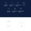 IP8P0213_9.jpg Original Xiaomi 18W Wall Charger Adapter Single Port USB Quick Charger, US Plug