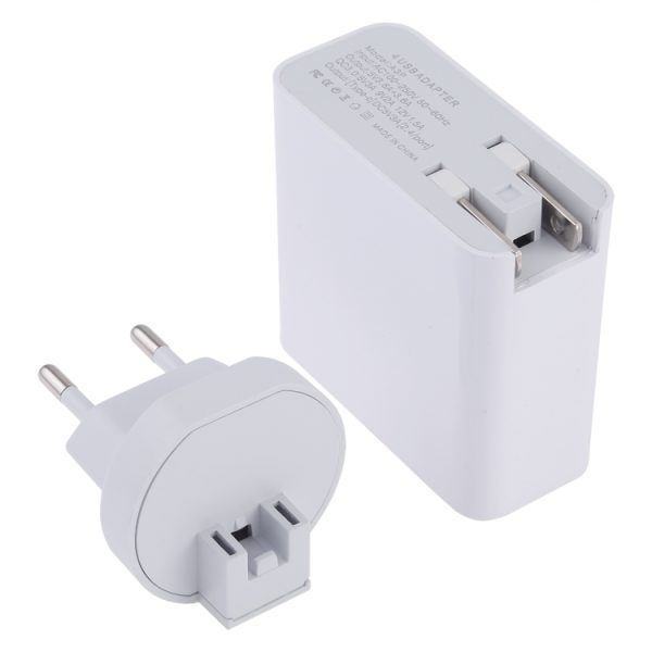 IPXS1125_3.jpg A3P 3A Max Output USB-C / Type-C + QC3.0 + Dual USB 4 Ports Wall Travel Charger, EU Plug