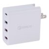 IPXS1126.jpg A3P 3A Max Output USB-C / Type-C + QC3.0 + Dual USB 4 Ports Wall Travel Charger, US Plug