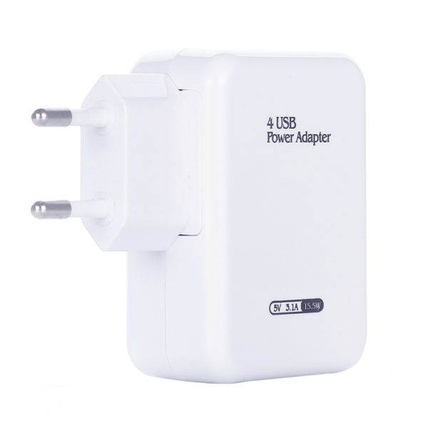 IPXS5603W_2.jpg HT-CD03 15.5W 5V 3.1A 4-Port USB Wall Charger Travel Charger, EU Plug, HT-CD03
