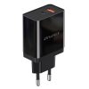 IPXS7611B-1.jpg awei C-980 18W PD USB-C / Type-C + QC 3.0 USB Interface Fast Charging Travel Charger, EU Plug
