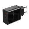 IPXS7611B_3.jpg awei C-980 18W PD USB-C / Type-C + QC 3.0 USB Interface Fast Charging Travel Charger, EU Plug