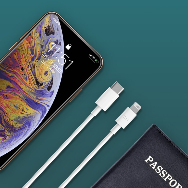 Original Xiaomi Youpin ZMI 20W Quick Charger Power Adapter with Type-C / USB-C to 8 Pin Charging Cable, US Plug 8 Original Xiaomi Youpin ZMI 20W Quick Charger Power Adapter with Type-C / USB-C to 8 Pin Charging Cable, US Plug - Image 8