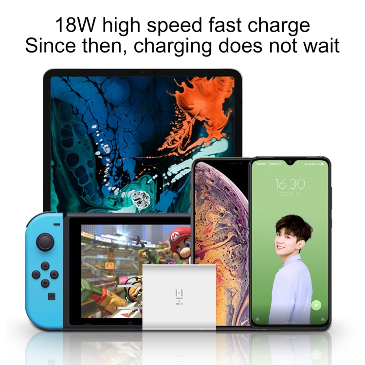 Original Xiaomi Youpin ZMI 20W Quick Charger Power Adapter with Type-C / USB-C to 8 Pin Charging Cable, US Plug 9 Original Xiaomi Youpin ZMI 20W Quick Charger Power Adapter with Type-C / USB-C to 8 Pin Charging Cable, US Plug - Image 9