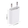 S-IP4G-0129_4.jpg 5V / 1A Single USB Port Charger Travel Charger, EU Plug(White)