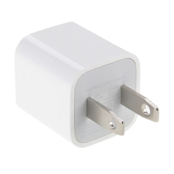 S-IP4G-0166_1.jpg Original US Socket Plug USB Charger(White)