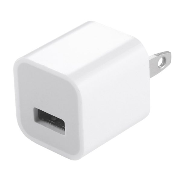 S-IP5G-01082_2.jpg High Quality 5V / 1A US Socket USB Charger Adapter For iPhone, Galaxy, Huawei, Xiaomi, LG, HTC and Other Smart Phones, Rechargeable Devices(White)