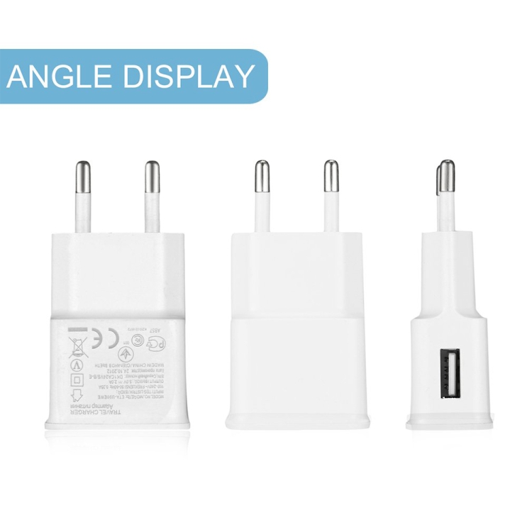 Charger Sync Cable + EU Plug Travel Charger(White) 3 Charger Sync Cable + EU Plug Travel Charger(White) - Image 3