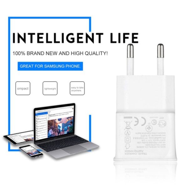 S-IP5G-8547_4.jpg Charger Sync Cable + EU Plug Travel Charger(White)