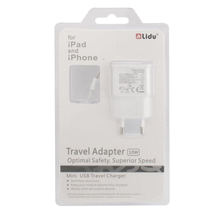 Charger Sync Cable + EU Plug Travel Charger(White) 7 Charger Sync Cable + EU Plug Travel Charger(White) - Image 7