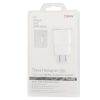 Charger Sync Cable + US Plug Travel Charger for iPad, iPhone, Galaxy, Huawei, Xiaomi, LG, HTC and Other Smart Phones, Rechargeable Devices(White)