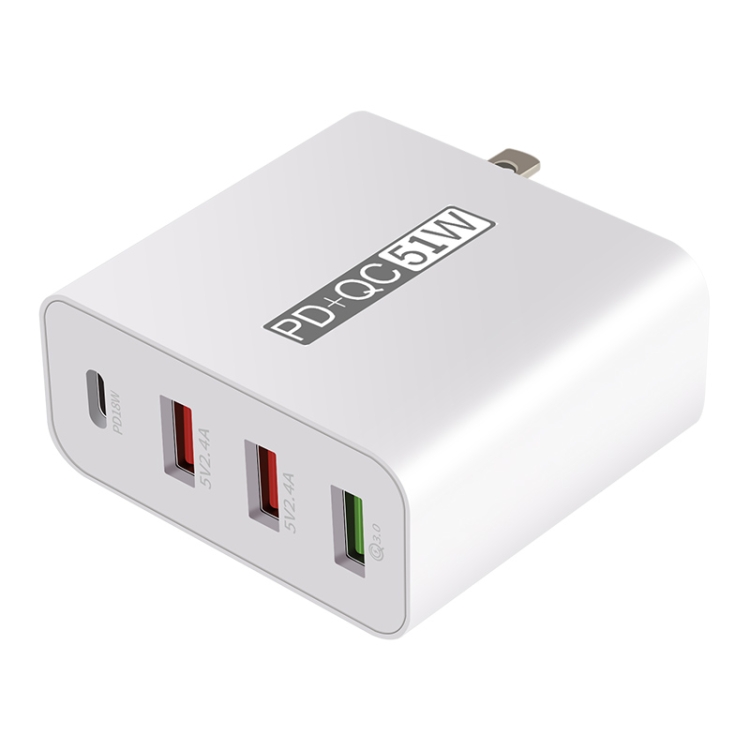 WLX-A6 4 Ports Quick Charging USB Travel Charger Power Adapter, AU Plug 3 WLX-A6 4 Ports Quick Charging USB Travel Charger Power Adapter, AU Plug - Image 3