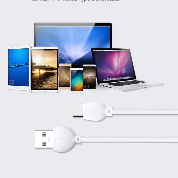 awei CL-62 2 in 1 2.5A USB-C / Type-C Charging + Transmission Aluminum Alloy Double-sided Insertion Data Cable, Length: 1m 6 awei CL-62 2 in 1 2.5A USB-C / Type-C Charging + Transmission Aluminum Alloy Double-sided Insertion Data Cable, Length: 1m - Image 6