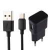 SAS9054B-1.jpg 5V 2.1A Intelligent Identification USB Charger with 1m USB to USB-C / Type-C Charging Cable, EU Plug