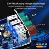 SYA001060601A_3.jpg 30W QC 3.0 USB + 3 USB 2.0 Ports Mobile Phone Tablet PC Universal Quick Charger Travel Charger, UK Plug, UK Plug
