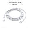 SYA001068001A_4.jpg 2 in 1 Single USB-C / Type-C Port Travel Charger + 3A PD 3.0 USB-C / Type-C to USB-C / Type-C Fast Charge Data Cable Set, Cable Length: 2m, 18W 2m