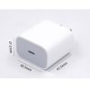 SYA001068001A_5.jpg 2 in 1 Single USB-C / Type-C Port Travel Charger + 3A PD 3.0 USB-C / Type-C to USB-C / Type-C Fast Charge Data Cable Set, Cable Length: 2m, 18W 2m