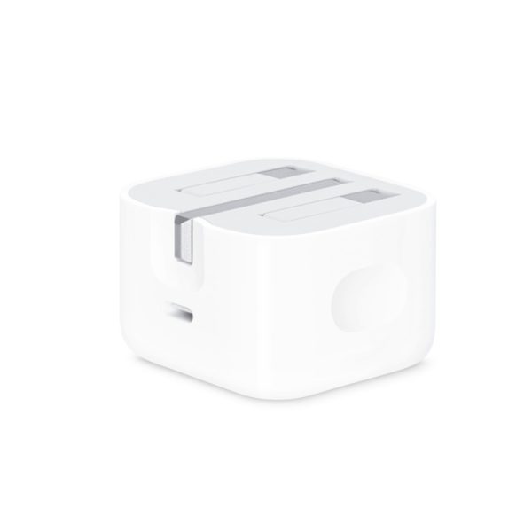 SYA0014294_1.jpg A2344 20W PD 3.0 Type-C / USB-C Folding Travel Charger + USB-C / Type-C to 8 Pin Fast Charging Data Cable Set, UK Plug, Length: 1m