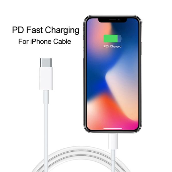 SYA0014294_13.jpg A2344 20W PD 3.0 Type-C / USB-C Folding Travel Charger + USB-C / Type-C to 8 Pin Fast Charging Data Cable Set, UK Plug, Length: 1m