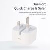 SYA0014295_8.jpg A2344 20W PD 3.0 Type-C / USB-C Folding Travel Charger + USB-C / Type-C to 8 Pin Fast Charging Data Cable Set, UK Plug, Length: 2m