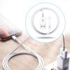 SYA001435101_B7.jpg Dual USB Portable Travel Charger + 1 Meter USB to 8 Pin Data Cable, EU Plug