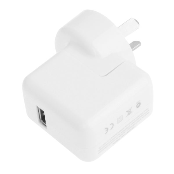 SYA0014884_2.jpg 12W USB Port Travel Charger for iPad Series / iPod Series / iPhone Series , AU Plug