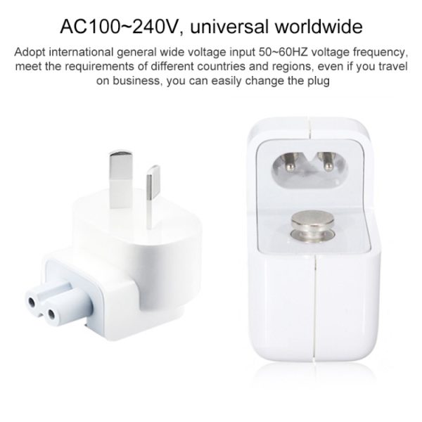 SYA0014884_3.jpg 12W USB Port Travel Charger for iPad Series / iPod Series / iPhone Series , AU Plug