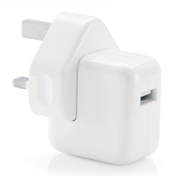 SYA0014885.jpg 12W USB Port Travel Charger for iPad Series / iPod Series / iPhone Series , UK Plug
