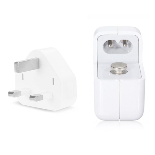 SYA0014885_2.jpg 12W USB Port Travel Charger for iPad Series / iPod Series / iPhone Series , UK Plug