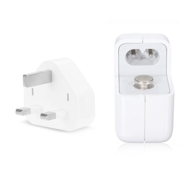 SYA0014889_2.jpg 12W USB Charger + USB to 8 Pin Data Cable for iPad / iPhone / iPod Series, UK Plug