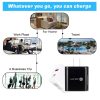 SYA001517601_B4.jpg TE-PD01 PD 20W + QC3.0 USB Dual Ports Quick Charger with Indicator Light, EU Plug, EU Plug