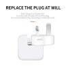 SYA0015433_2.jpg 2 PCS XJ01 Power Adapter for iPad 10W 12W Charger & MacBook Series Charger, UK Plug