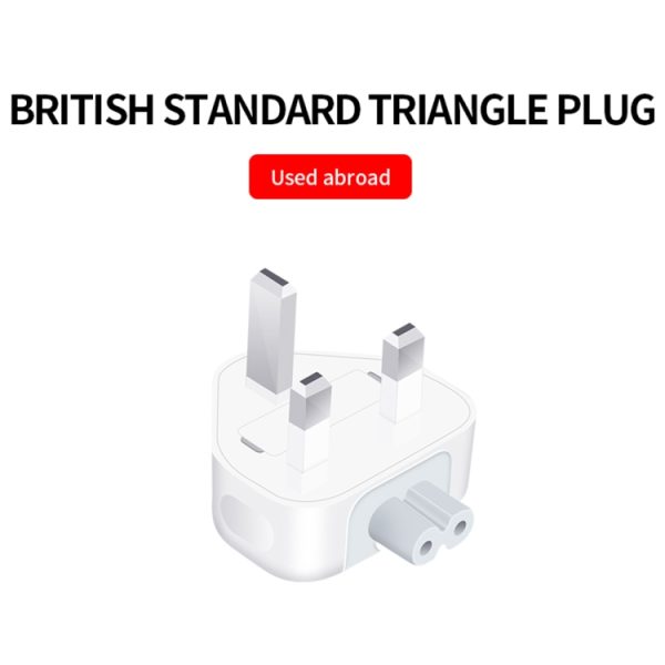SYA0015433_4.jpg 2 PCS XJ01 Power Adapter for iPad 10W 12W Charger & MacBook Series Charger, UK Plug