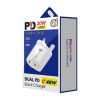 SYA001608301_B4.jpg 40W Dual Port PD / Type-C Fast Charger for iPhone / iPad Series, UK Plug, UK Plug