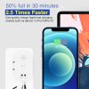 SYA001610001_B2.jpg 40W Dual Port PD / Type-C Fast Charger with Type-C to 8 Pin Data Cable, UK Plug, UK Plug + Type-C to 8 Pin Cable