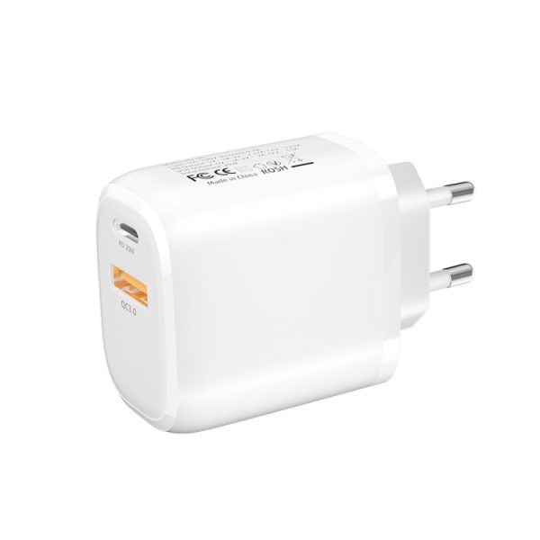 SYA001629301A-1.jpg CS-20W Mini Portable PD3.0 + QC3.0 Dual Ports Fast Charger, Charger