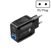 SYA001681101A-1.jpg PD25W USB-C / Type-C + QC3.0 USB Dual Ports Fast Charger, EU Plug, EU Plug