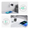 SYA001682401_B3.jpg PD25W USB-C / Type-C + QC3.0 USB Dual Ports Fast Charger with USB to 8 Pin Data Cable, UK Plug, UK Plug + USB to 8 Pin Cable