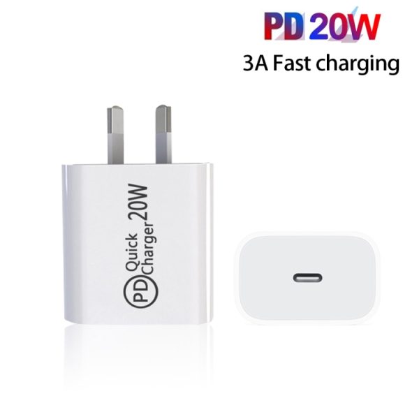 SYA0017132_1.jpg AU-20W PD USB-C / Type-C Travel Charger for Mobile Phone, AU Plug