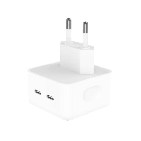 SYA0018447.jpg PD 35W Dual USB-C / Type-C Ports Charger for iPhone / iPad Series, EU Plug