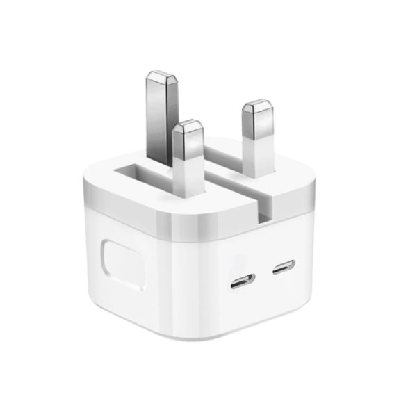 SYA0018730.jpg PD 35W Dual USB-C / Type-C Ports Charger for iPhone / iPad Series, UK Plug
