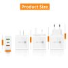 SYA001933301_B5.jpg 45W PD25W + 2 x QC3.0 USB Multi Port Charger with USB to 8 Pin Cable, EU Plug, EU Plug + USB to 8 Pin Cable